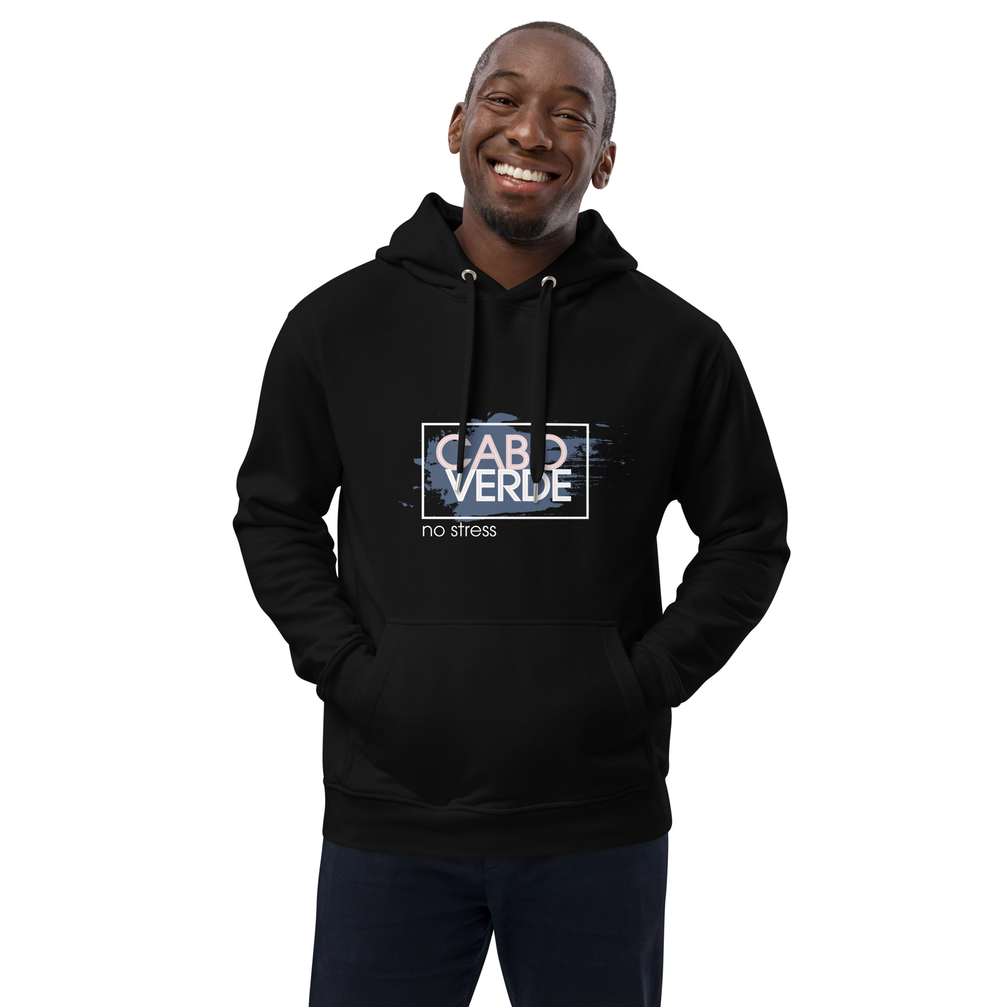 CABO VERDE HOODIE – ECO HOODIE BLACK – Bild 10