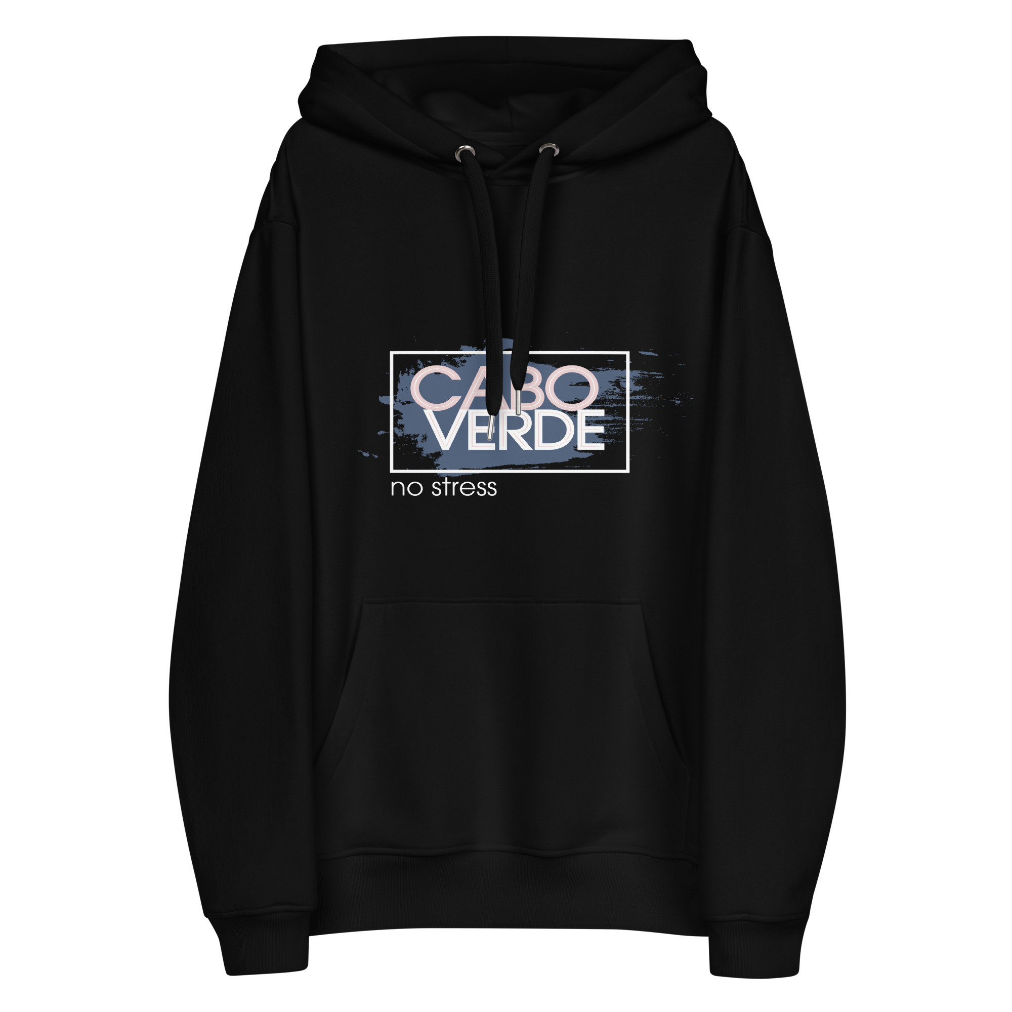 CABO VERDE HOODIE - ECO HOODIE BLACK
