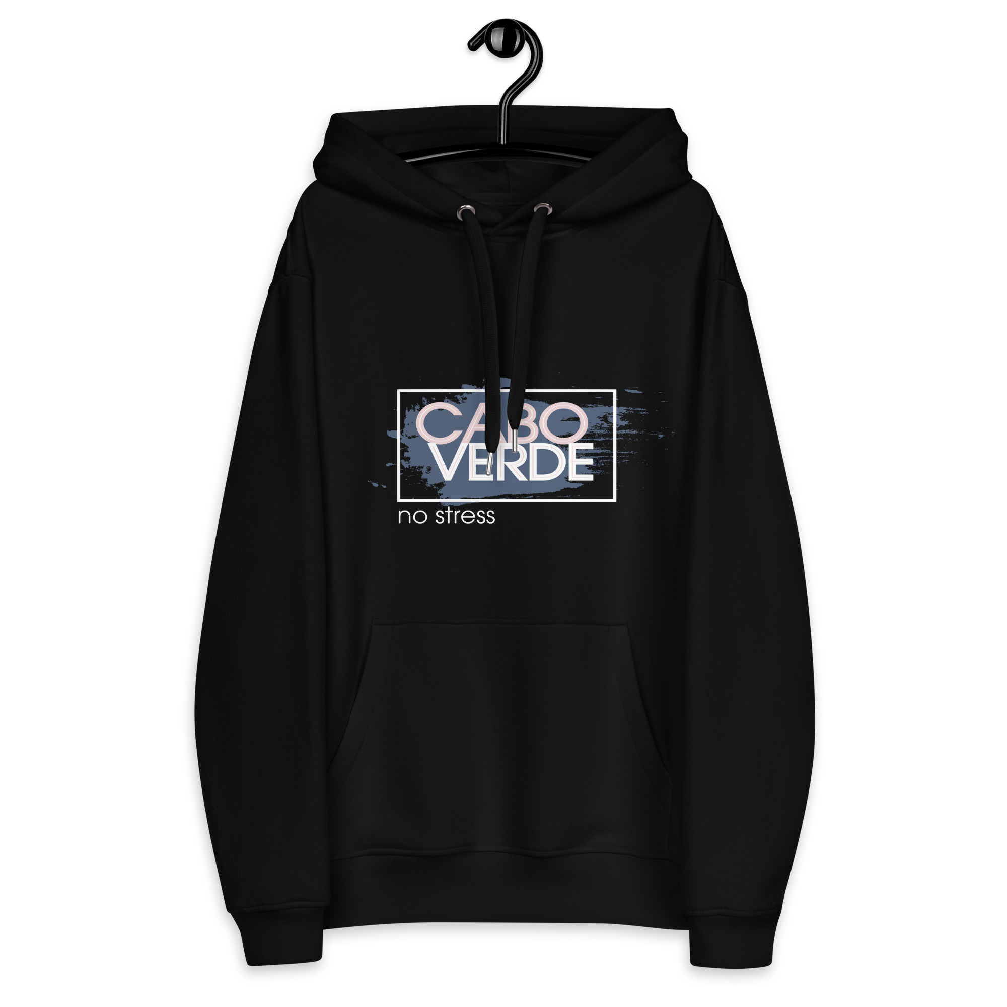 CABO VERDE HOODIE - ECO HOODIE BLACK