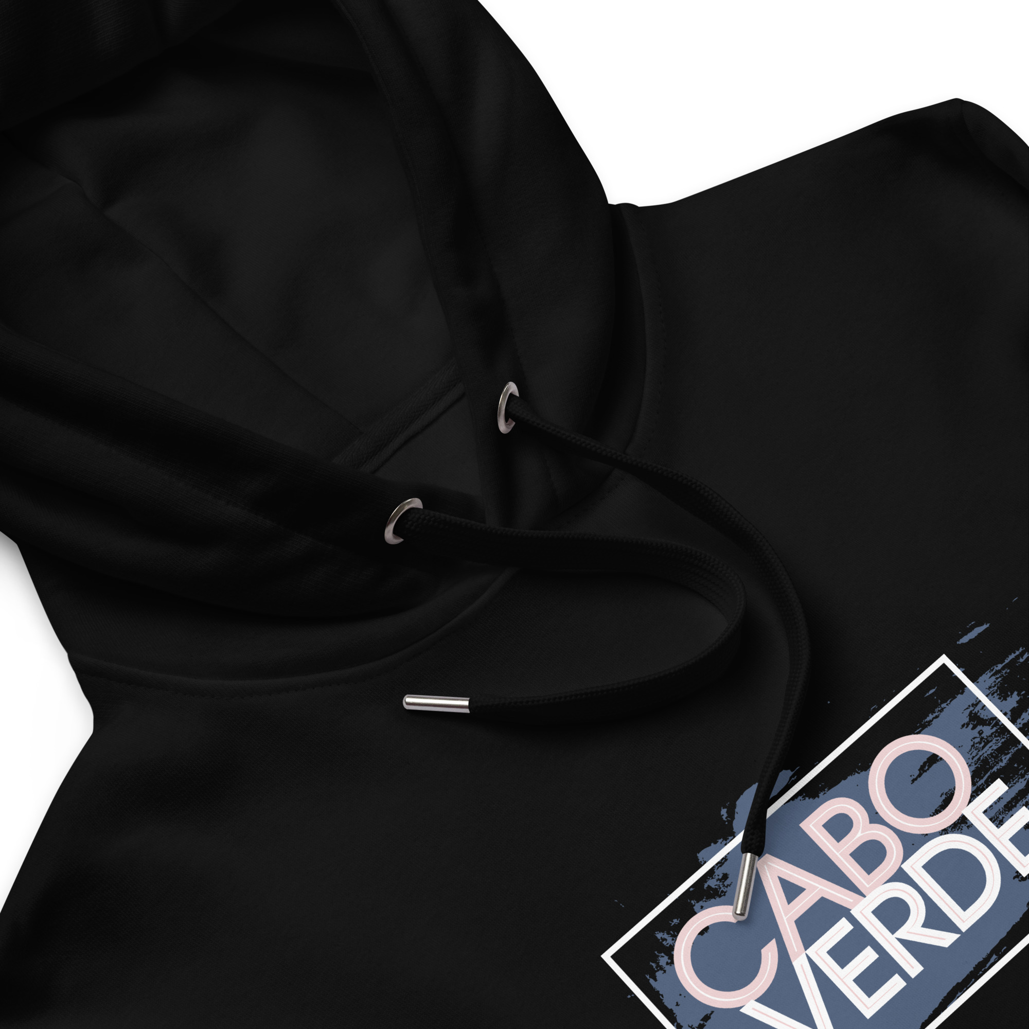 CABO VERDE HOODIE – ECO HOODIE BLACK – Bild 5
