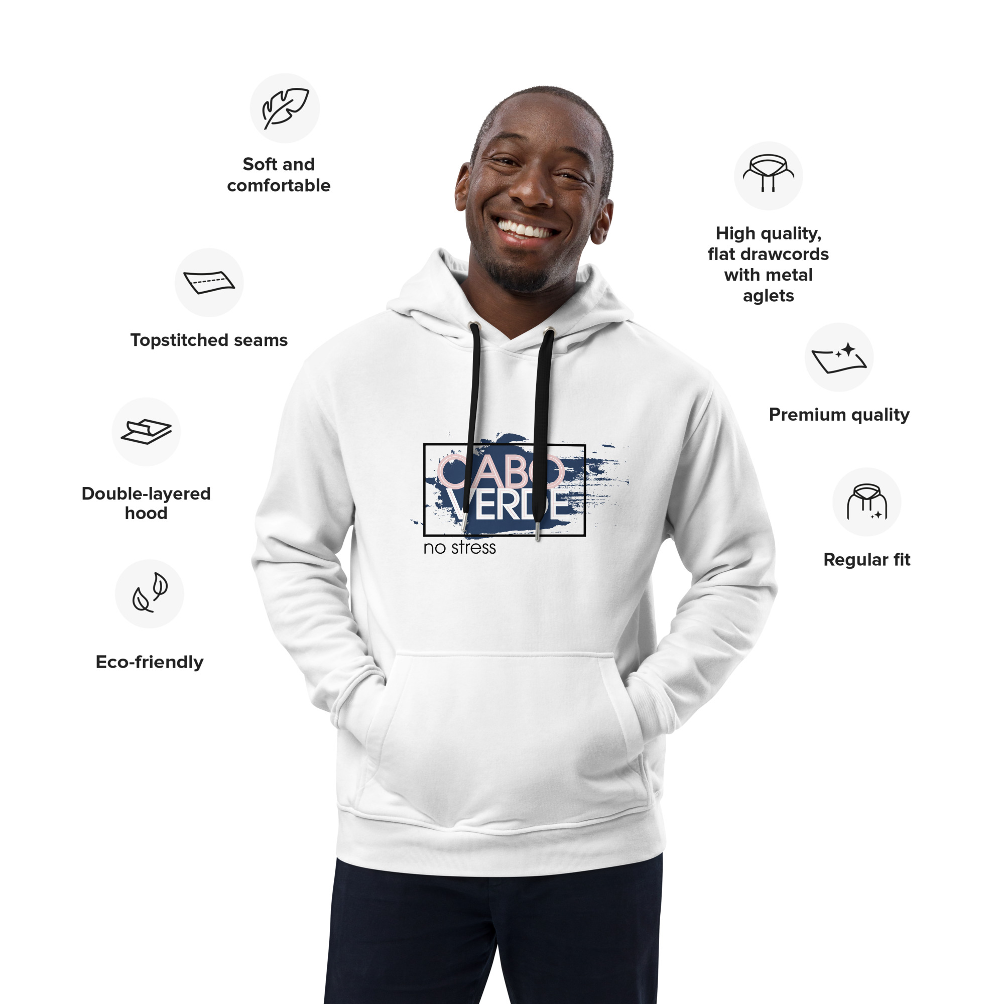 CABO VERDE HOODIE - ECO HOODIE Kapverden