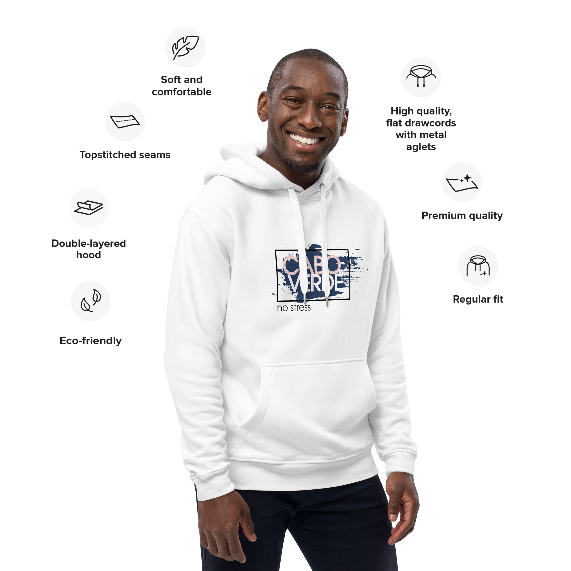 CABO VERDE HOODIE - ECO HOODIE Kapverden