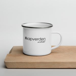 kapverden verliebt - Emailletasse - Tasse